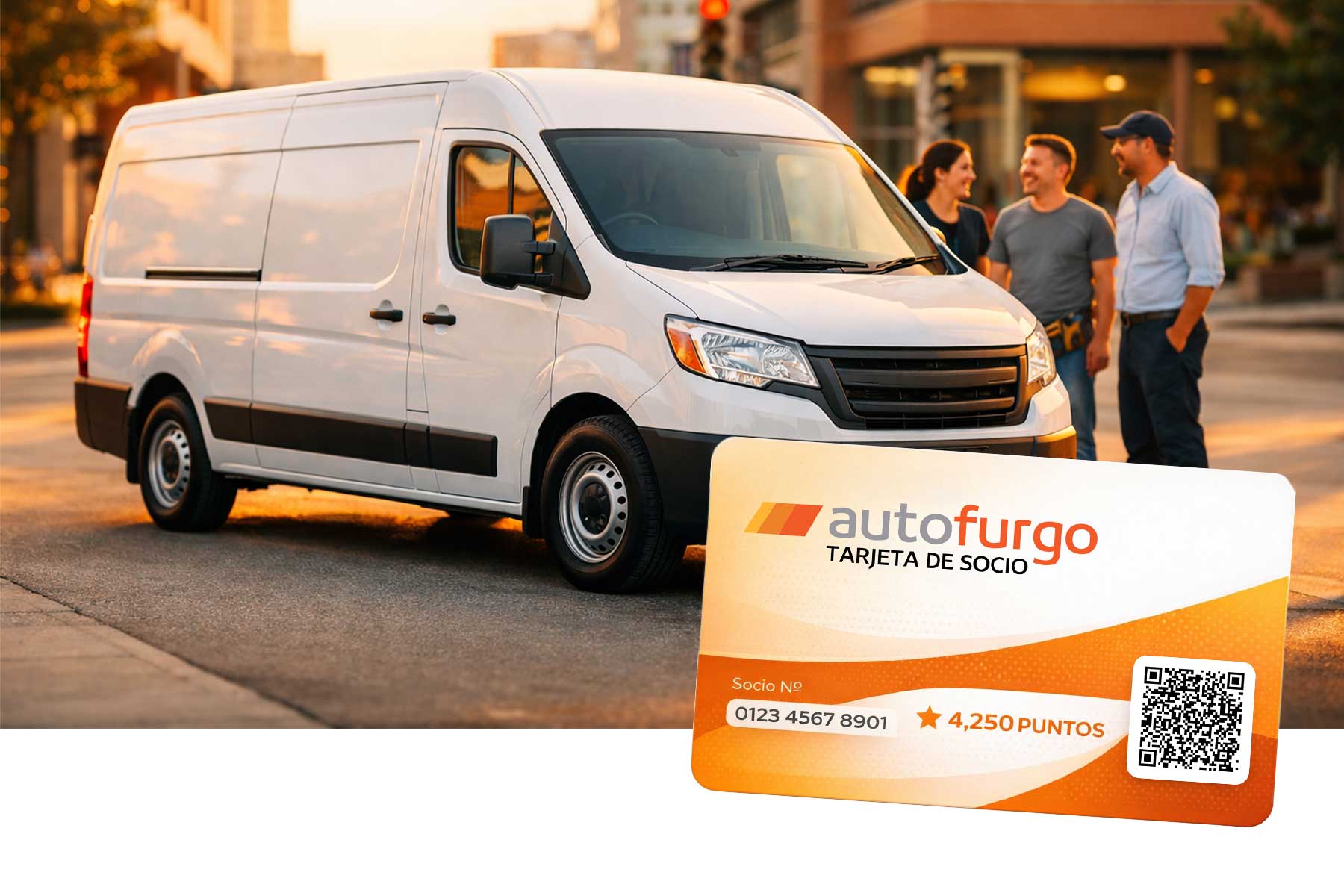 Tarjeta de Socios Autofurgo - Ahorra en tus alquileres de coches y furgonetas
